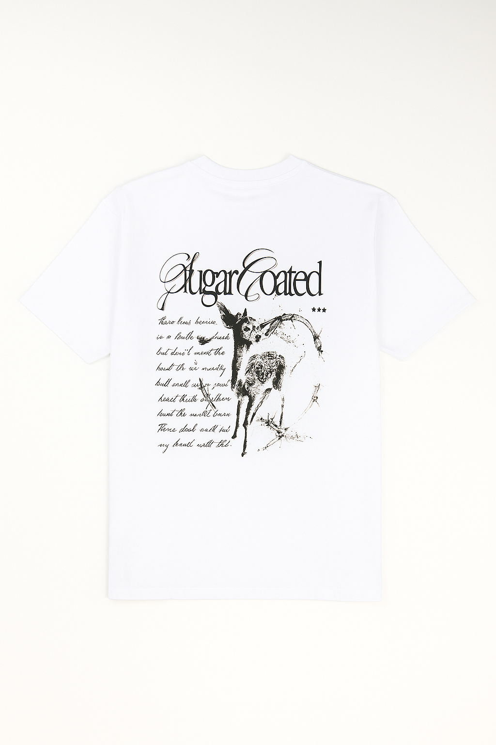 Mens Tshirt - Bambi Mens Oversized Tee